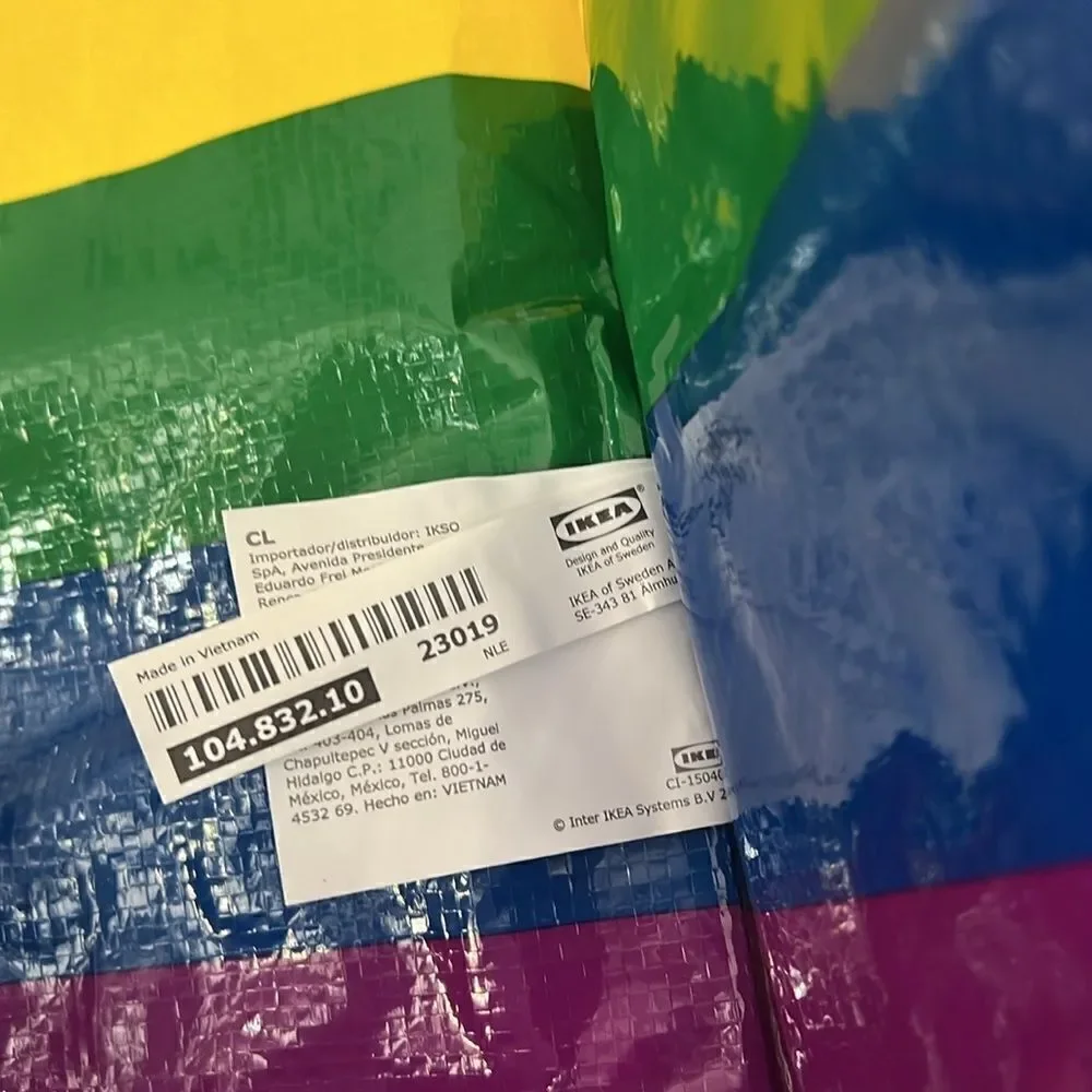 IKEA Shopping bag set, large and medium , multicolor